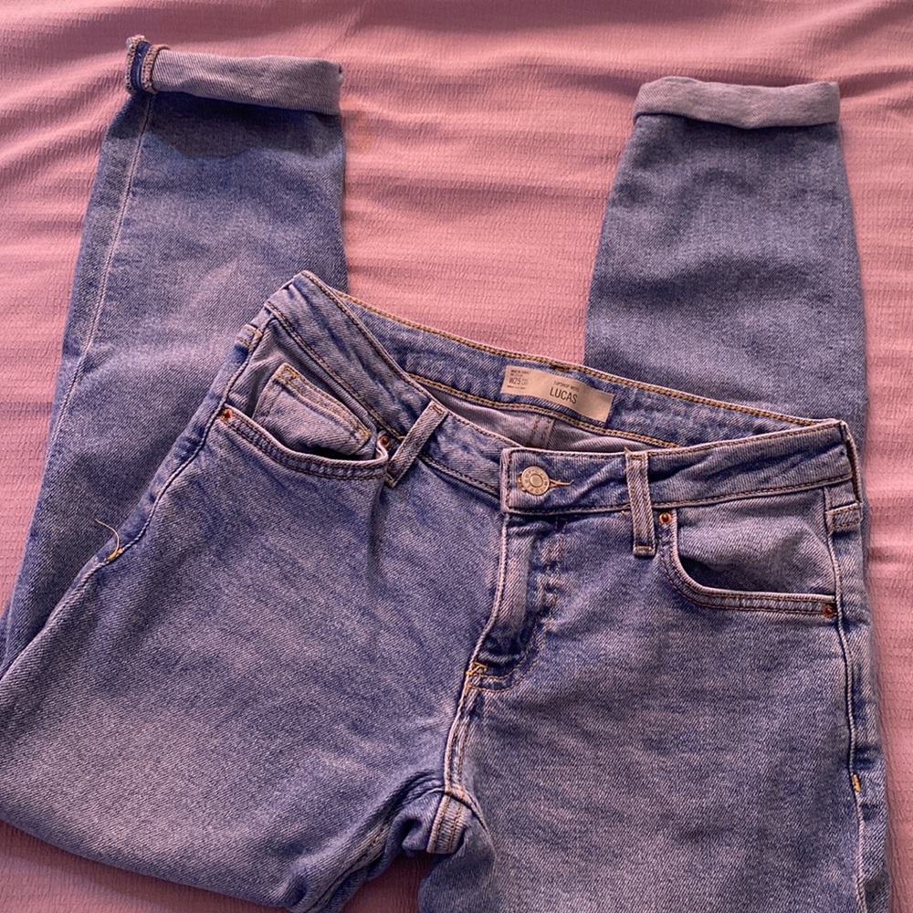Topshop Lucas Moto Jeans